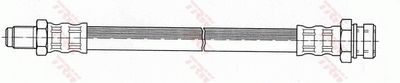 Tubo freno posteriore Mitsubishi L200-L300AUTOBUS-L300FURG 09.1982 ->