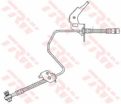 Tubo freno posteriore vauxhall meriva 2003 ->