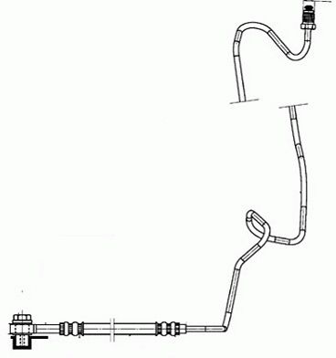 Tubo freno posteriore Audi, Seat, Skoda, V A3 , tt