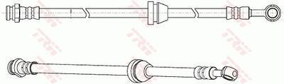Tubo freno anteriore Chevrolet (gm) aveo 05/03> ->