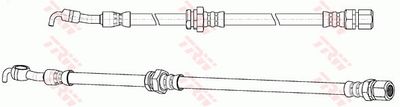 Tubo freno posteriore Chevrolet (gm) lacetti 05/03> ->