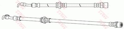 Tubo freno posteriore Chevrolet (gm) lacetti 05/03> ->