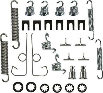 Kit di accessori ganasce freno posteriore Citroën C15 estate 1987 2000
