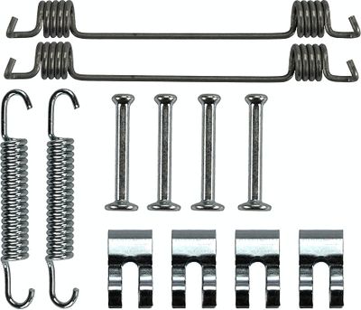 Kit di accessori ganasce freno posteriore Fiat Punto 1999 ->