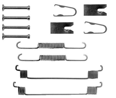 Kit di accessori ganasce freno posteriore Fiat marea 2000 2002