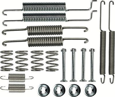 Kit di accessori ganasce freno posteriore Audi 80 1985 1986