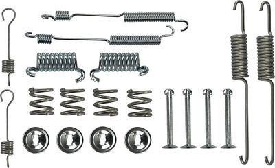 Kit di accessori ganasce freno posteriore Ford escort IV convertible 1987 1990