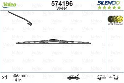 Valeo Silencio Cardboard VM44 350mm