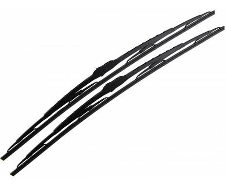 Tergicristalli VALEO SILENCIO X.TRM SILENCIO FLAT BLADE SET 574491 600 mm anteriore, Senza telaio, con spoiler, Fissaggio a spina