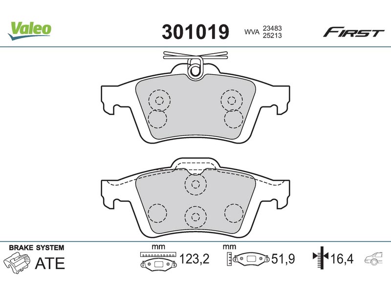 Pastiglie freno Brake pads PEUGEOTt 508 RR