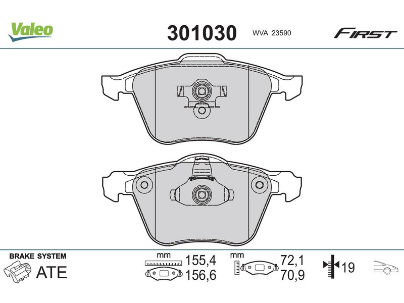 Brake pads VOLVO XC90