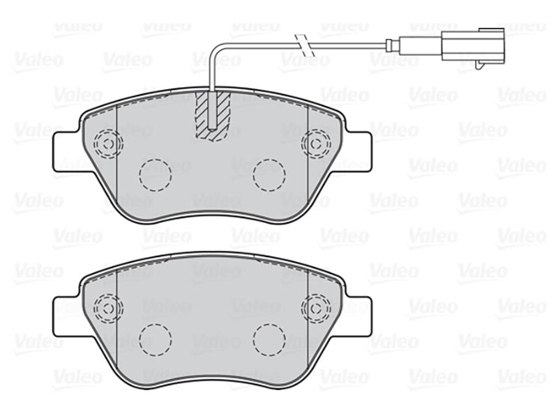 Pastiglie freno Brake pads ALFA ROMEO Mito fr
