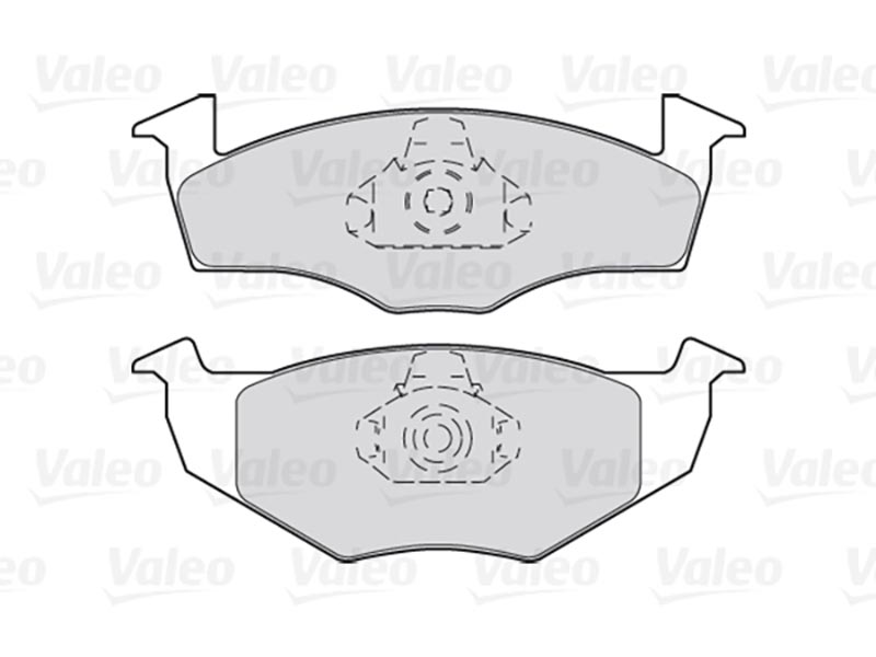 Brake pads VW Golf II