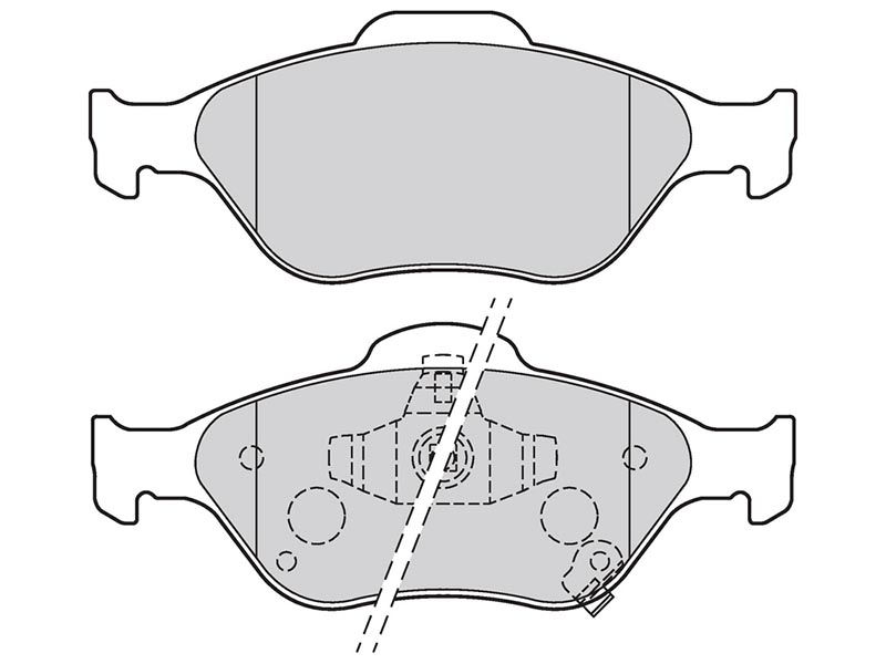 Brake pads first Toyota Yaris (_P13_)