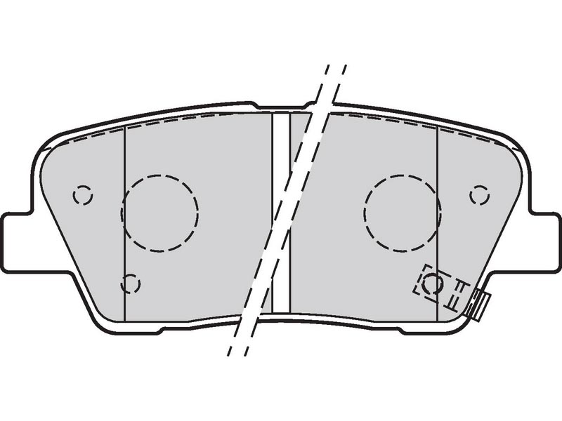Brake pads first Hyundai sorento (xm)