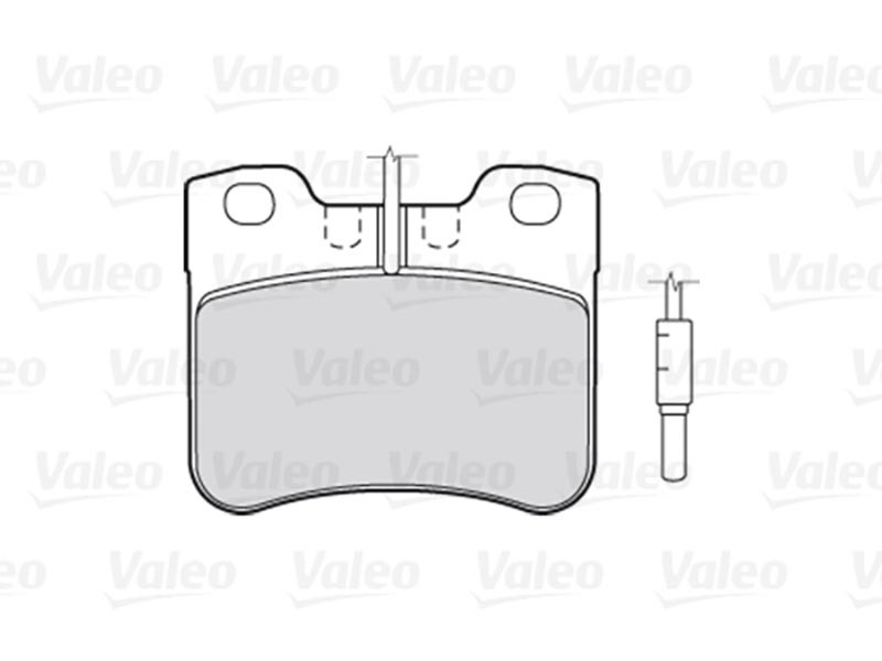 Brake pads PEUG 106