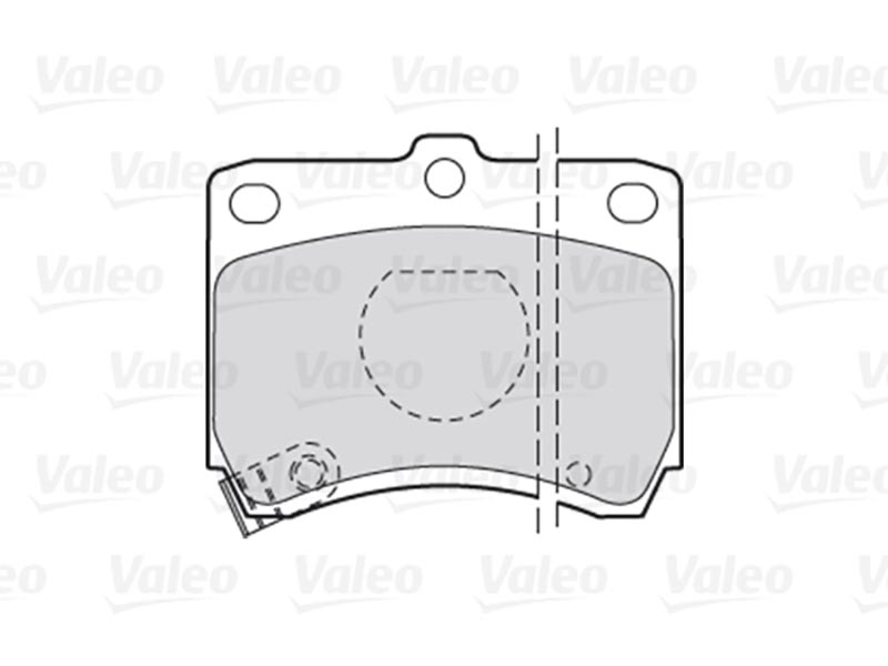 Brake pads KIA Pride