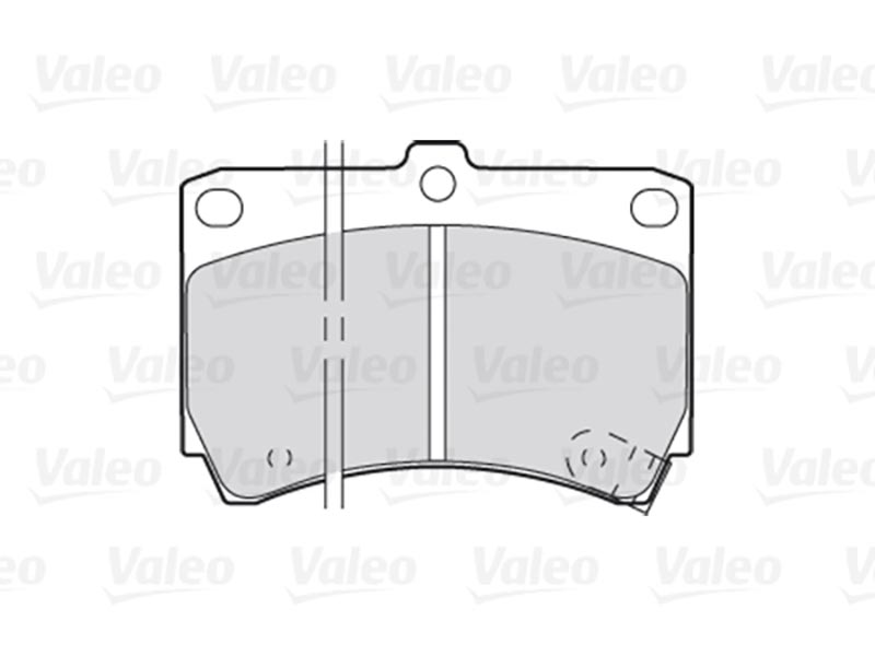 Brake pads MAZD 323