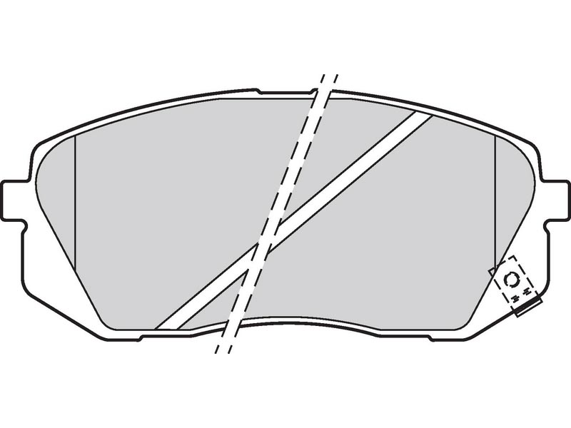 Brake pads first Hyundai tucson II