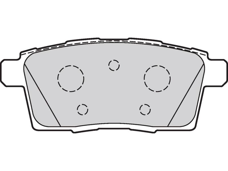 Brake pads first Mazda CX-7