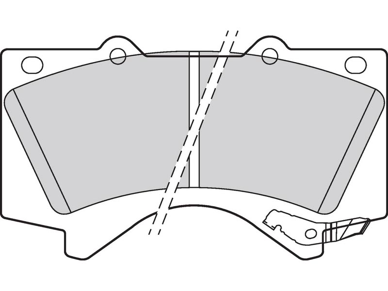Brake pads first Toyota lx
