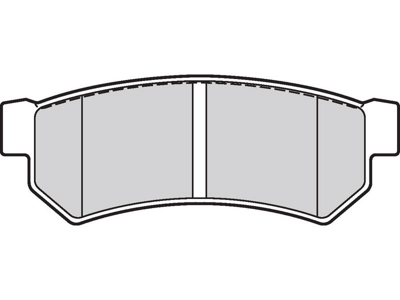 Brake pads first Chevrolet lacetti