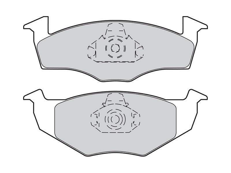 Brake pads VW Polo