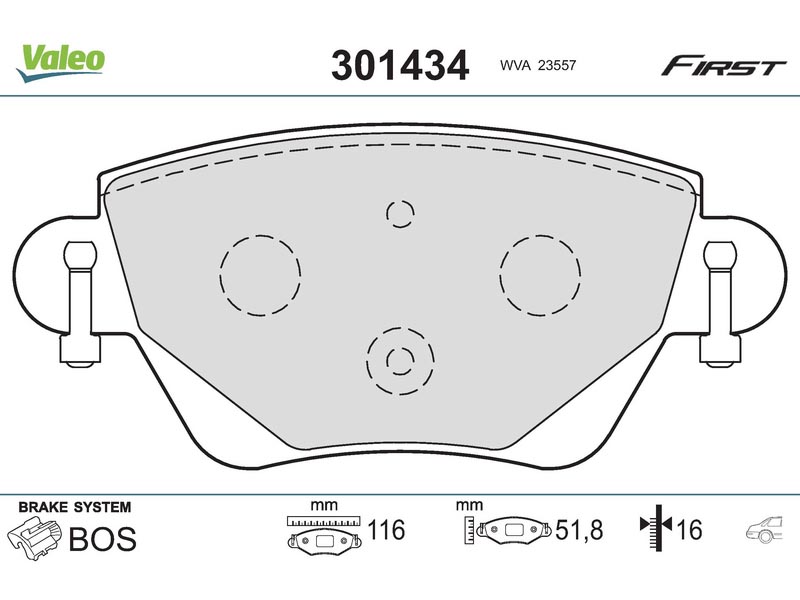 Brake pads Jaguar X-type