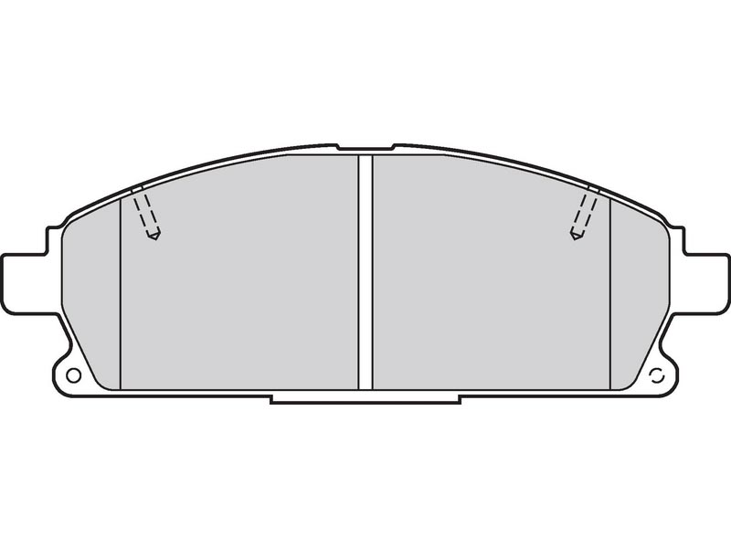 Brake pads first auto (T30)