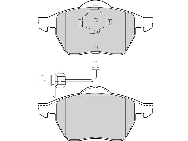 Brake pads AUDI A4