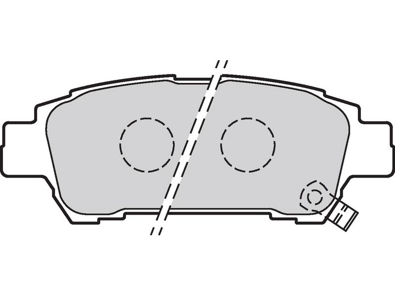 Brake pads first Toyota rx II (_U3_)