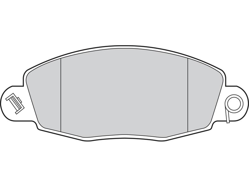 Pastiglie freno Brake pads FORD TRANSIT VI fr