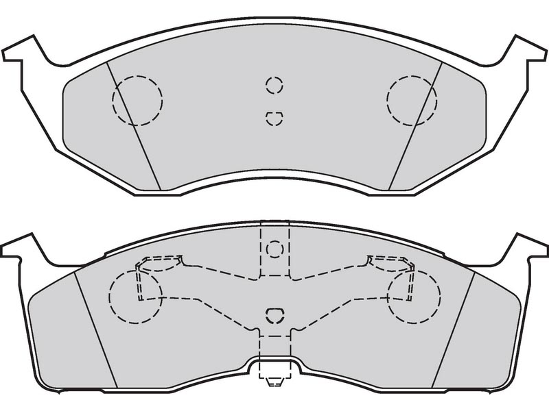 Brake pads first Chrysler new yorker XI