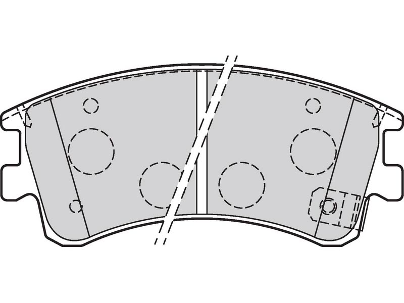 Brake pads first Mazda 6 (gg)