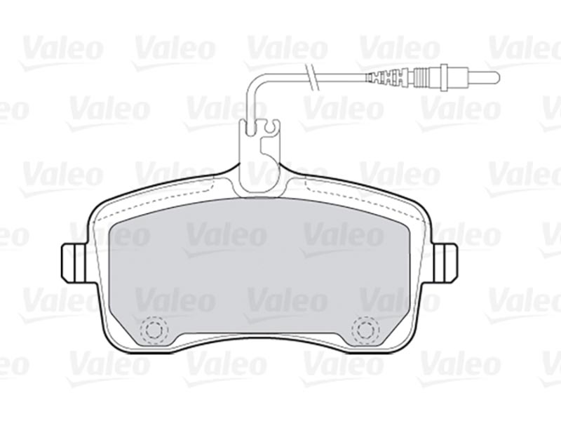 Brake pads PEU 407