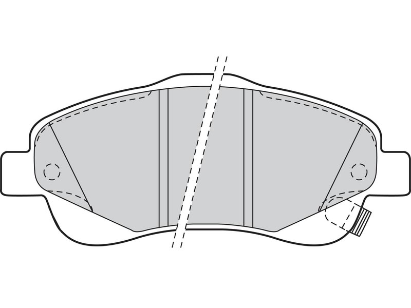 Pastiglie freno Brake pads TOYOTA Avensis II fr
