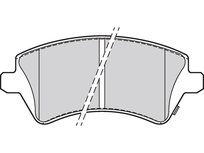 Brake pads first Toyota corolla (_E11_)