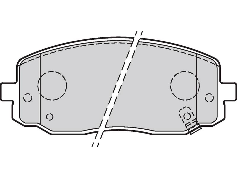 Brake pads first Hyundai picanto (ba)