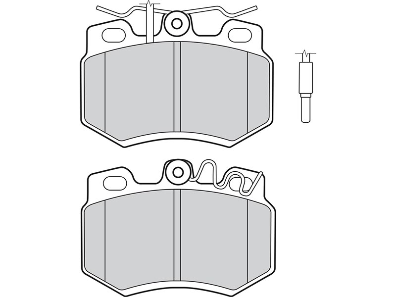 Pastiglie freno Brake pads CITROEN AX fr