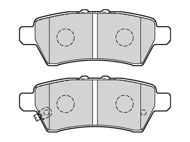Brake pads first pathfinder (R51)