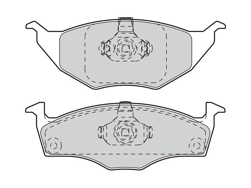 Brake pads VW Lupo