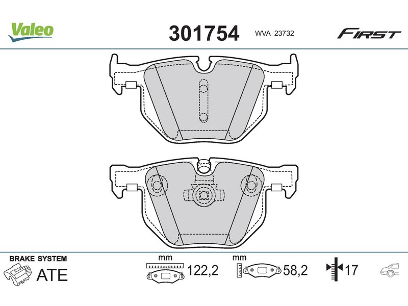 Brake pads BMW 6 serie