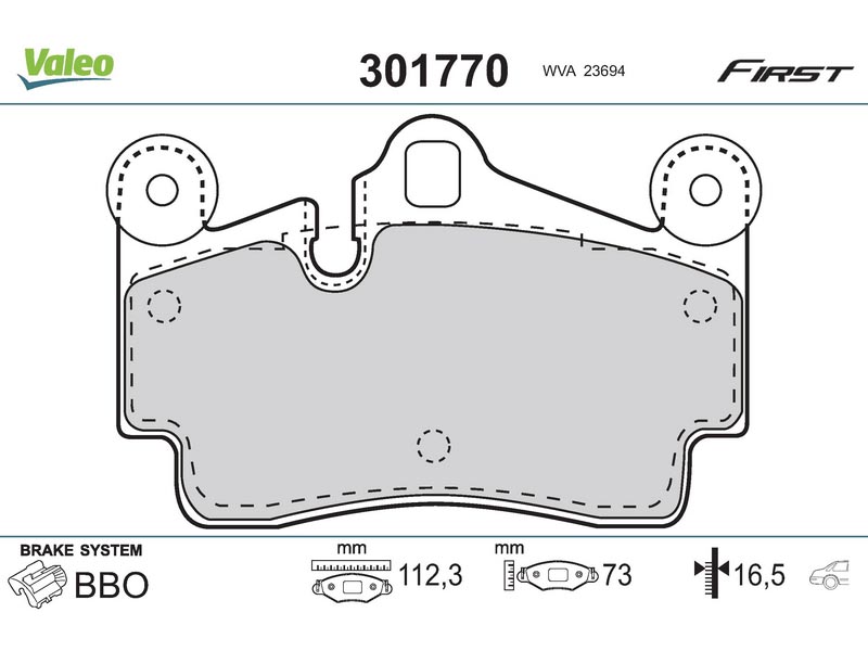 Brake pads AUDI Q7