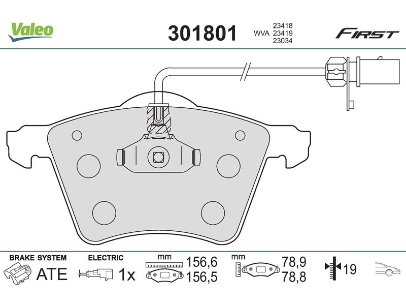 Brake pads SEAT Alhambra