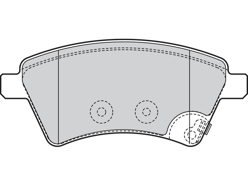 Pastiglie freno Brake pads FIAT SEDICI fr