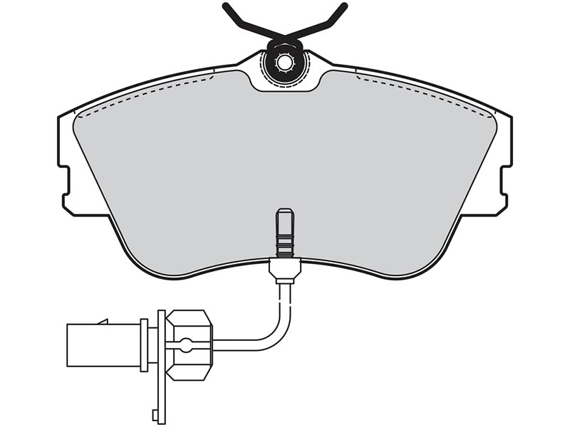Brake pads VW Transporter