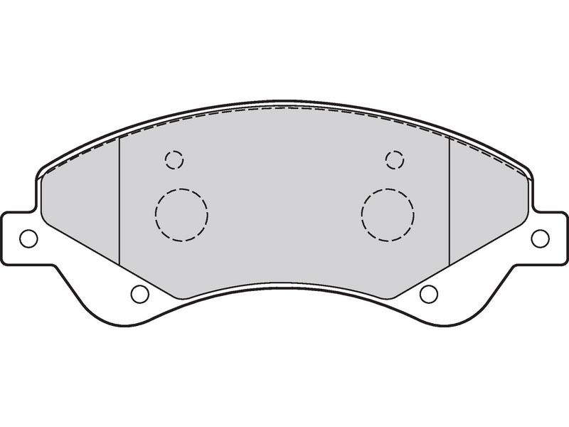 Brake pads first Ford Transit