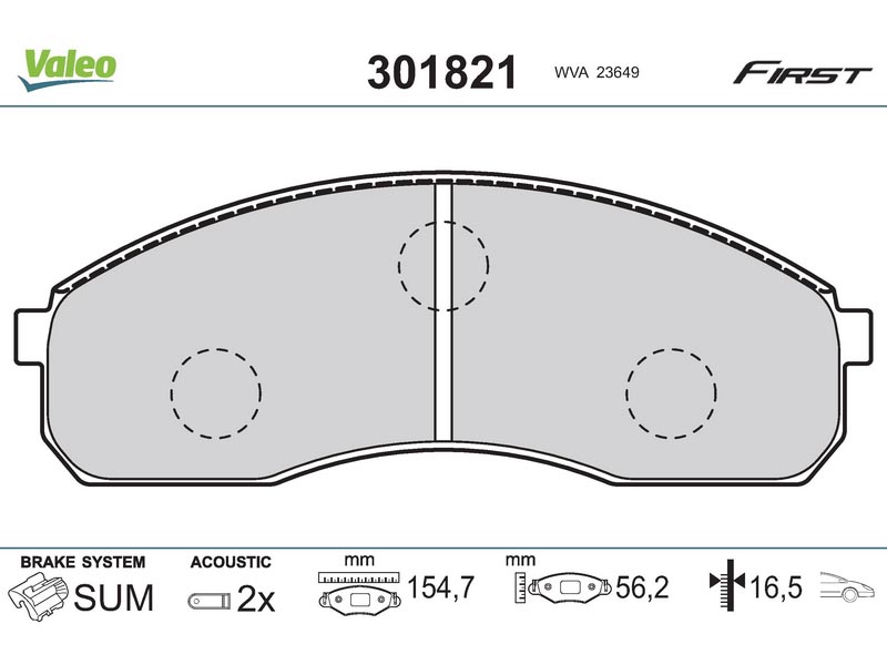 Brake pads KIA Carnival