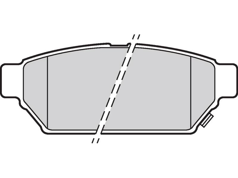 Brake pads first Mitsubishi colt IV