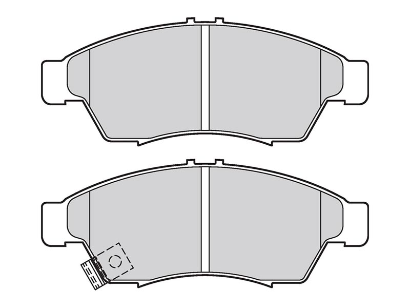 Brake pads first Suzuki liana (er)